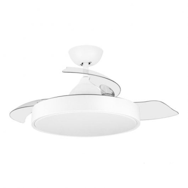Orbegozo CP 120092 Ventoinha de teto com pás retráteis e luz 35W branco