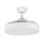 Orbegozo CP 120092 Ventoinha de teto com pás retráteis e luz 35W branco