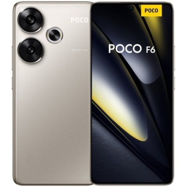 POCO F6 5G 8/256GB Titanio Libre