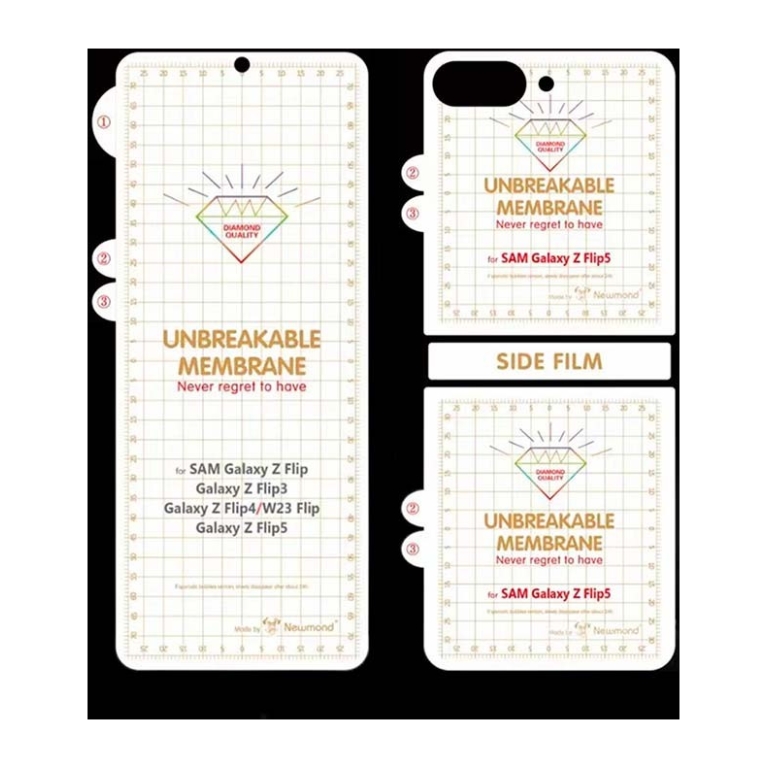 Pack de Películas de ecrã de Gel Samsung Galaxy Z Flip5 5G