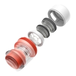 Pack x 2 Filtros Xiaomi Dust Mite Vacuum Cleaner Pro Branco