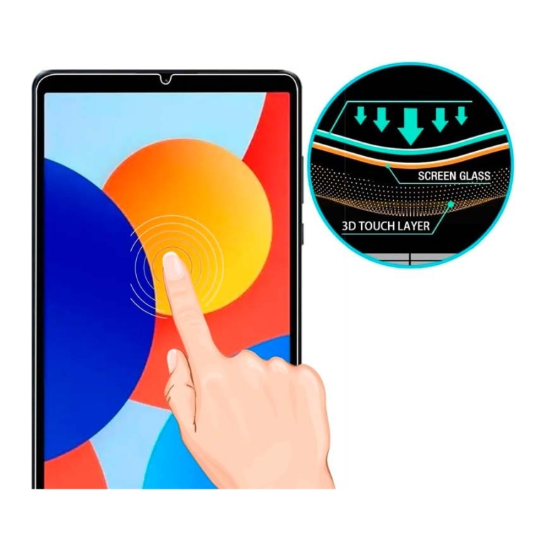 Pack x2 Película de ecrã de vidro temperado Xiaomi Redmi Pad SE 4G