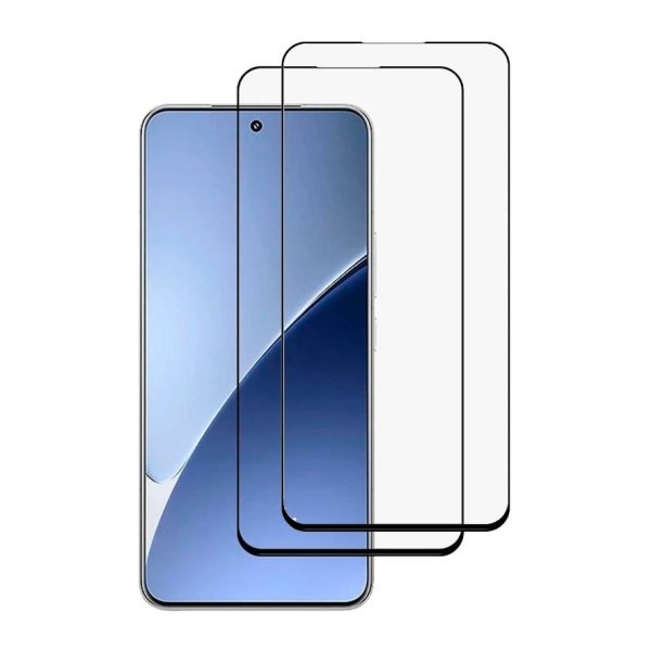 Pack x2 Película de vidro temperado Xiaomi 15 Pro 5G Full Screen 3D