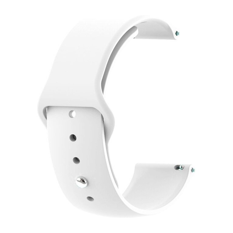 Pack x3 Pulseira Silicone Elgance para CMF by Nothing Watch Pro 22mm Branco, Roxo e Rosa