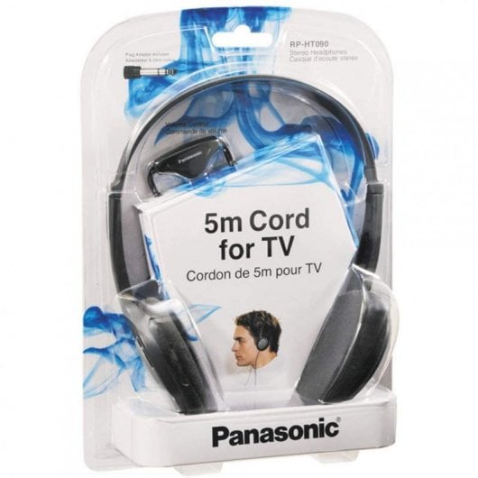 Panasonic RP-HT090 Auscultadores Pretos