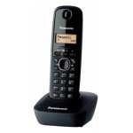 Panasonic Wireless Telephone Kx-Tg1611sph Black