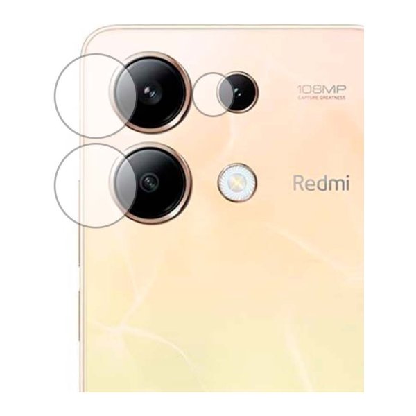Película de vidro para câmara Xiaomi Redmi Note 13 4G