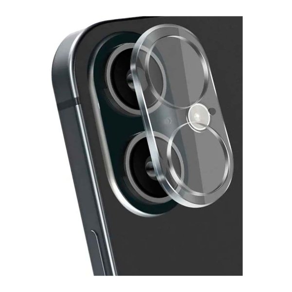 Película de vidro para câmara iPhone 16 6.1" / 16 Plus 6.7"