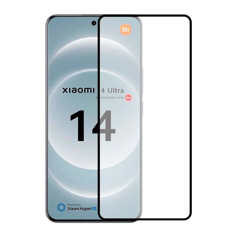 Película de vidro temperado Xiaomi 14 Ultra Full Screen 3D