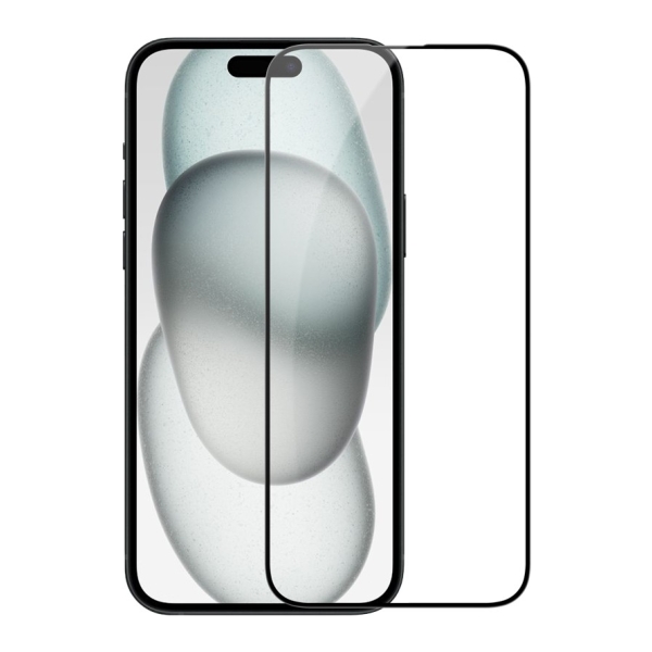 Película de vidro temperado iPhone 15 Plus Full Screen 3D