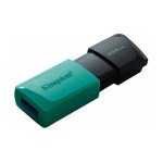 Pen Drive Kingston DataTraveler Exodia M Unidade Flash USB 256GB USB 3.2 Preta/Turquesa