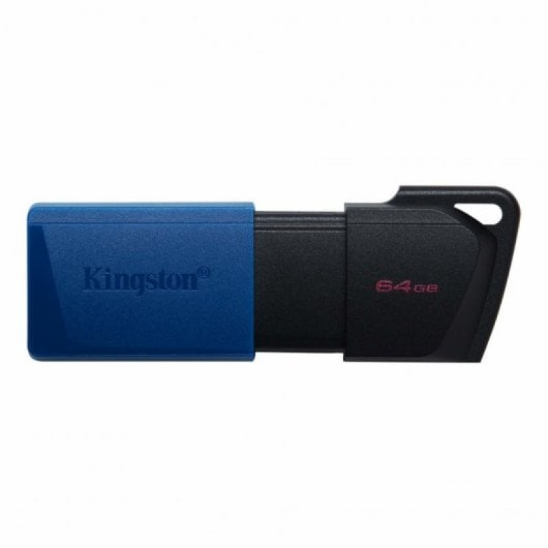 Pen Drive Kingston DataTraveler Exodia M Unidade Flash USB 64GB USB 3.2 Preta/Azul