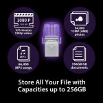 Pen Drive Kingston DataTraveler microDuo 3C 128GB USB 3.2 USB-C OTG