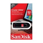 Pen Drive SanDisk Cruzer Glide 64GB USB Preta