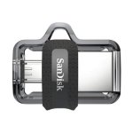 Pen Drive SanDisk Ultra Dual m3.0 128GB USB 3.0 Cinzenta/Prateada