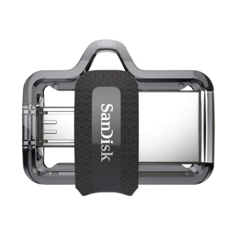 Pen Drive SanDisk Ultra Dual m3.0 128GB USB 3.0 Cinzenta/Prateada
