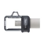 Pen Drive SanDisk Ultra Dual m3.0 128GB USB 3.0 Cinzenta/Prateada