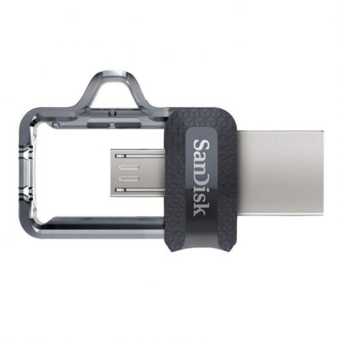 Pen Drive SanDisk Ultra Dual m3.0 64GB USB 3.0 Cinzenta/Prateada
