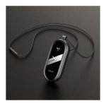 Pendente Xiaomi Smart Band 9 / Smart Band 8 Adaptador Metálico e Colar Preto