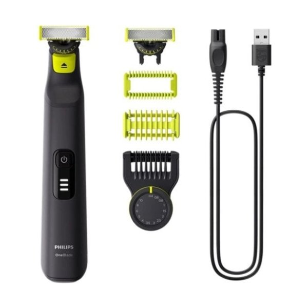 Philips OneBlade Pro 360 Face and Body Máquina de Cortar Pelo para Corpo e Rosto Preto