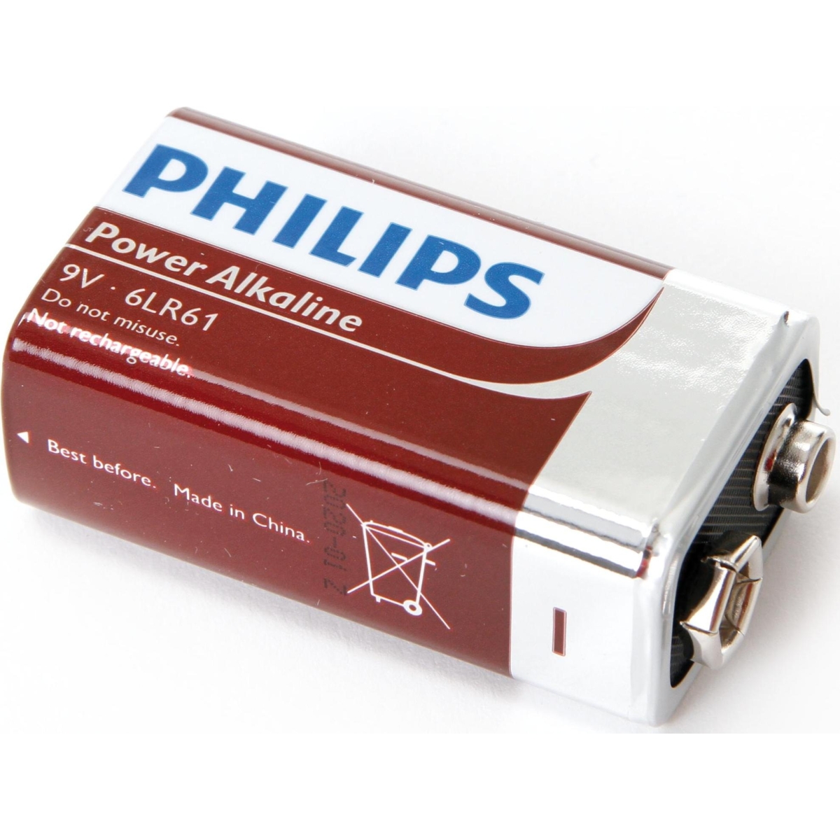 Philips Power Life 6LR61P1B - Battery 9V - Alkaline