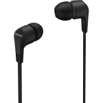 Philips wired in-ear headphones, TAE1105BK