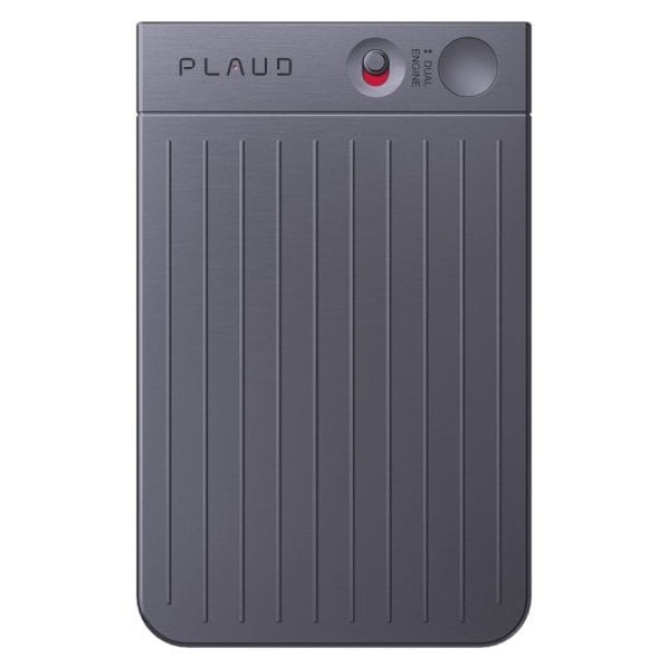Plaud Note Black M80 Gravador Inteligente de Voz e Áudio com Inteligência Artificial