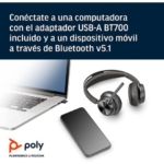 Poly Voyager Focus 2 UC Headset USB-A/Bluetooth