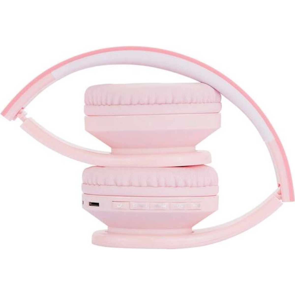PowerLocus P1 wireless headphones for kids (pink)