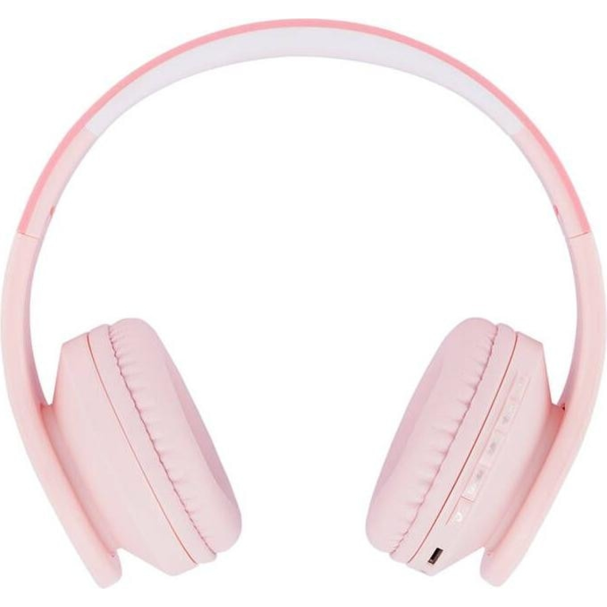 PowerLocus P1 wireless headphones for kids (pink)
