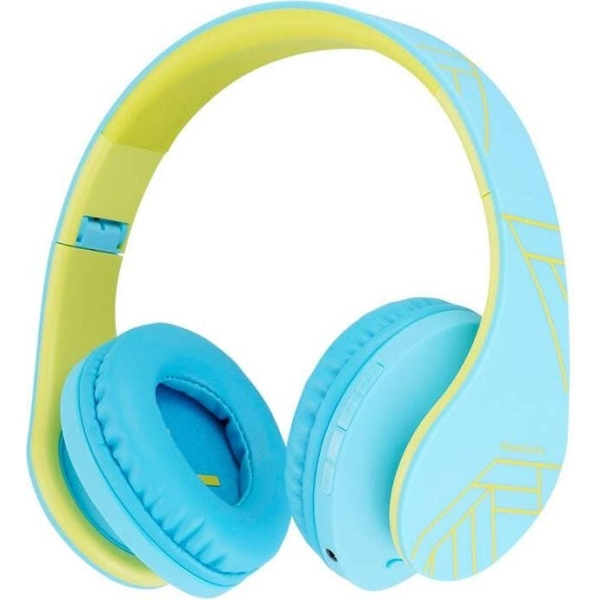 PowerLocus Wireless headphones for kids P2 (blue-green)