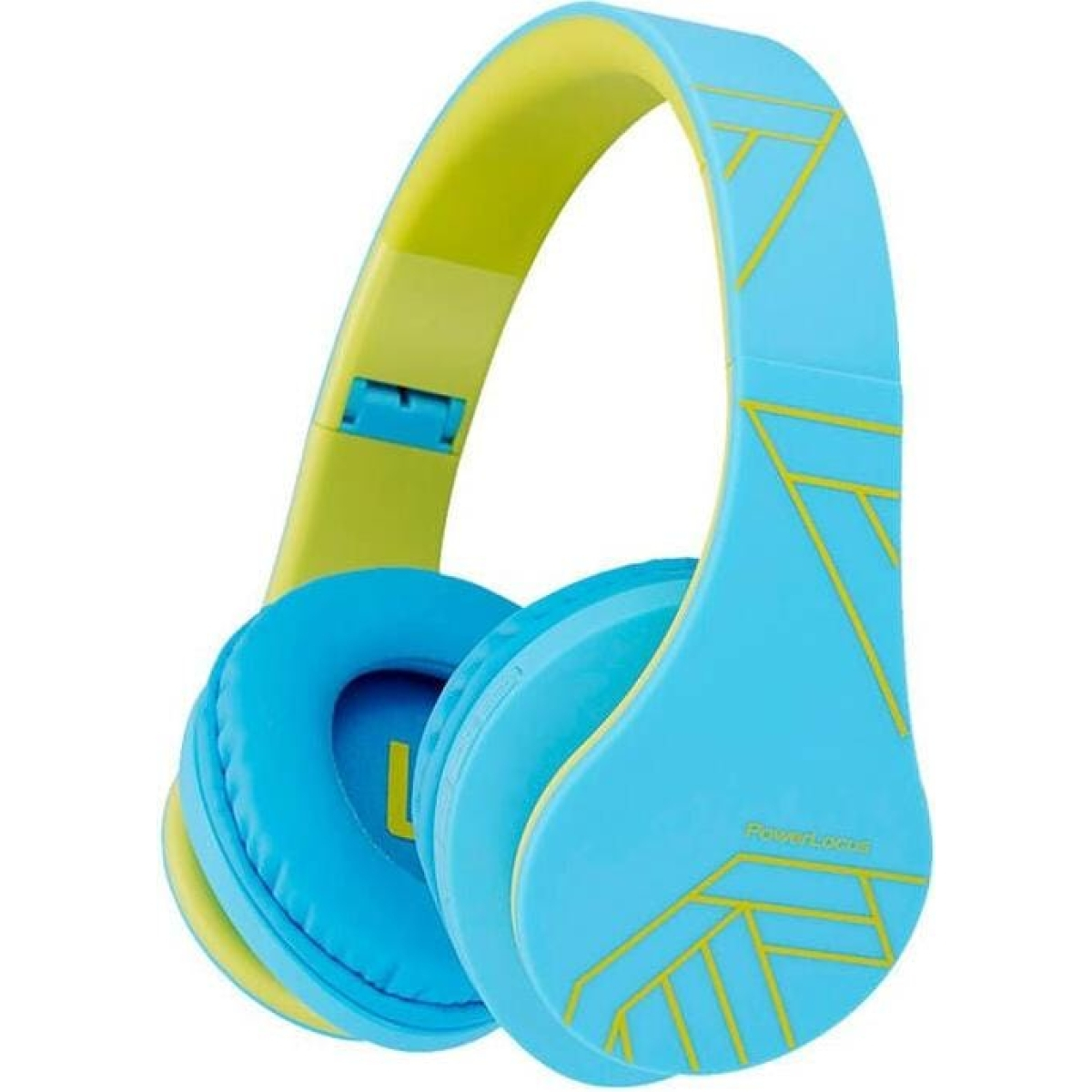 PowerLocus Wireless headphones for kids P2 (blue-green)