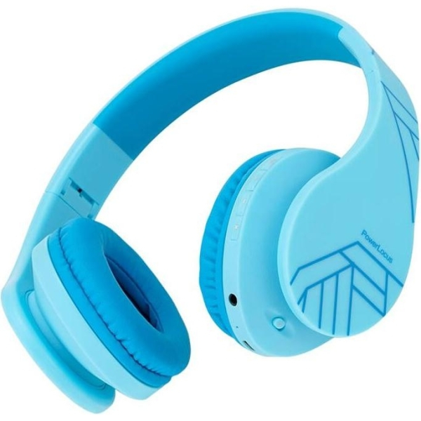 PowerLocus Wireless headphones for kids P2 (blue)