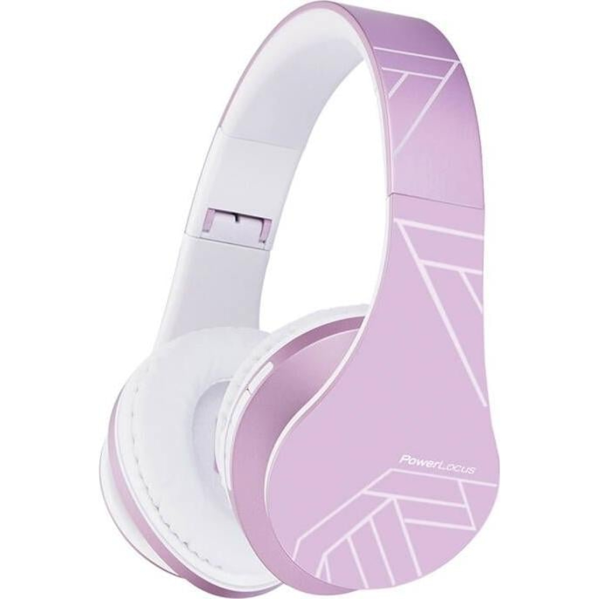 PowerLocus Wireless headphones for kids P2 (pink-white)