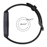 Pulseira Huawei Band 8 / Huawei Band 9 / Honor Band 9 Silicone Azul Marinho