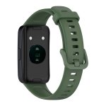 Pulseira Huawei Band 8 / Huawei Band 9 / Honor Band 9 Silicone Verde Escuro