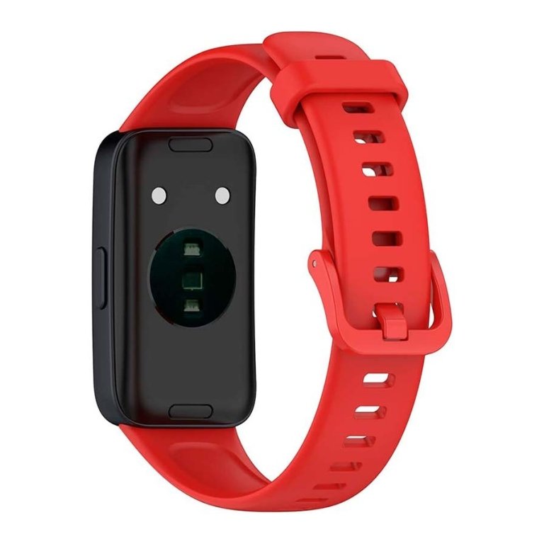 Pulseira Huawei Band 8 / Huawei Band 9 / Honor Band 9 Silicone Vermelho