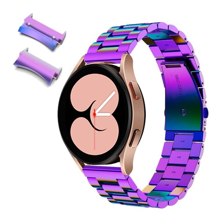 Pulseira Metal Elos Samsung Galaxy Watch 4/5/6 Multicolorida