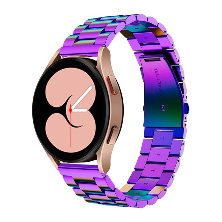 Pulseira Metal Elos Samsung Galaxy Watch 4/5/6 Multicolorida