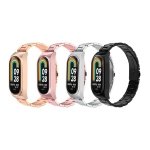 Pulseira Metal Elos Xiaomi Mi Smart Band 9 / Mi Smart Band 8 Dourado