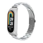 Pulseira Metal Elos Xiaomi Mi Smart Band 9 / Mi Smart Band 8 Prateado