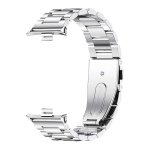 Pulseira Metal Elos Xiaomi Mi Smart Band 9 Pro / Band 8 Pro / Redmi Watch 4 / Redmi Watch 5 Prateado