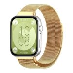 Pulseira Milanesa Magnética Huawei Watch Fit 3 Dourado