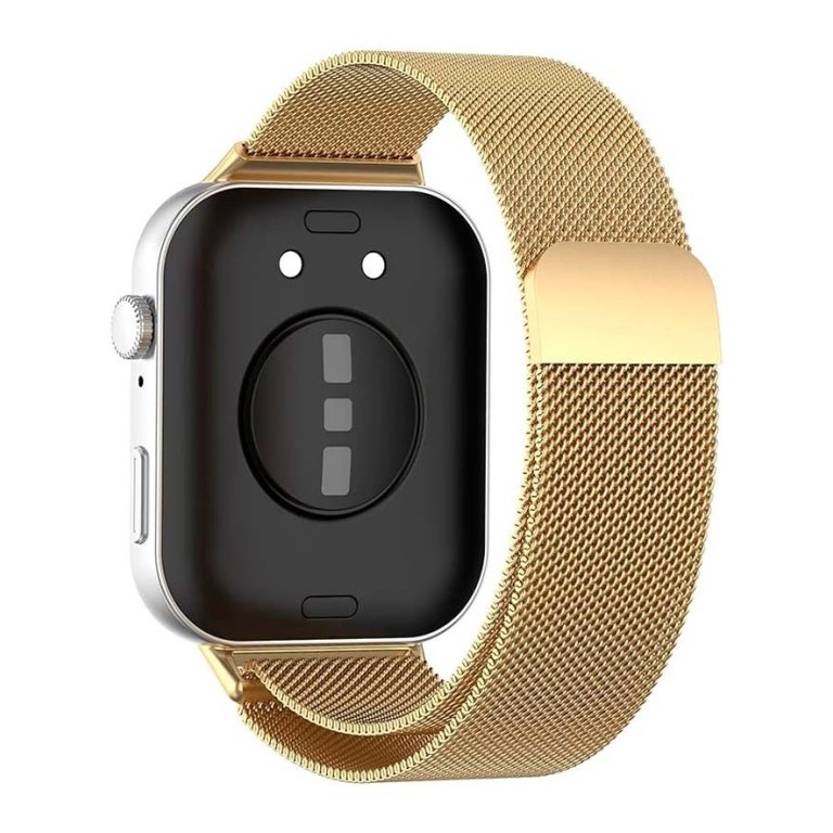 Pulseira Milanesa Magnética Huawei Watch Fit 3 Dourado