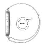 Pulseira Milanesa Magnética Huawei Watch Fit 3 Preto