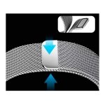 Pulseira Milanesa Magnética Xiaomi Mi Smart Band 9 / Mi Smart Band 8 Dourado Rosa