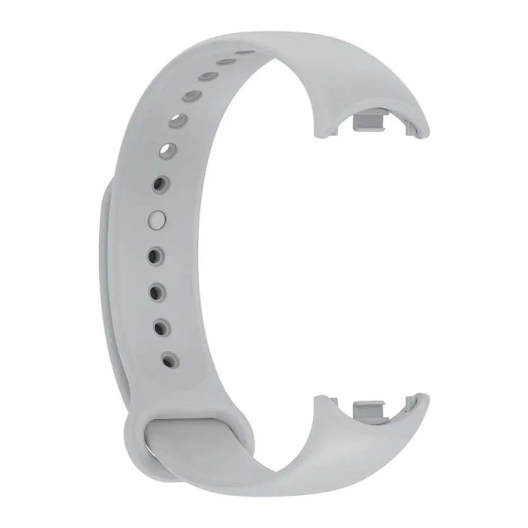 Pulseira Xiaomi Mi Smart Band 10 / Mi Smart Band 9 / Mi Smart Band 8 Silicone Cinzento
