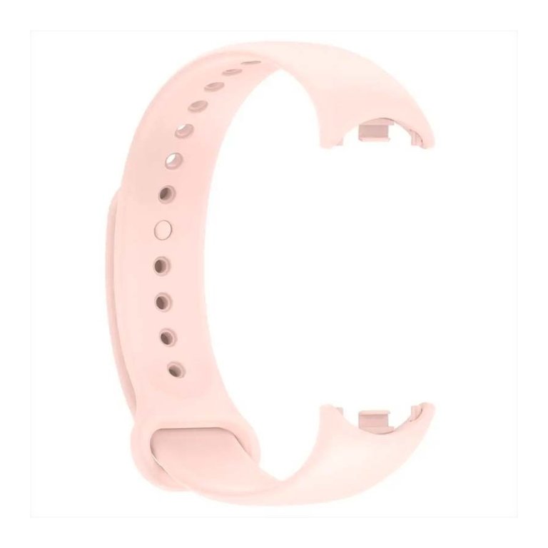 Pulseira Xiaomi Mi Smart Band 10 / Mi Smart Band 9 / Mi Smart Band 8 Silicone Rosa