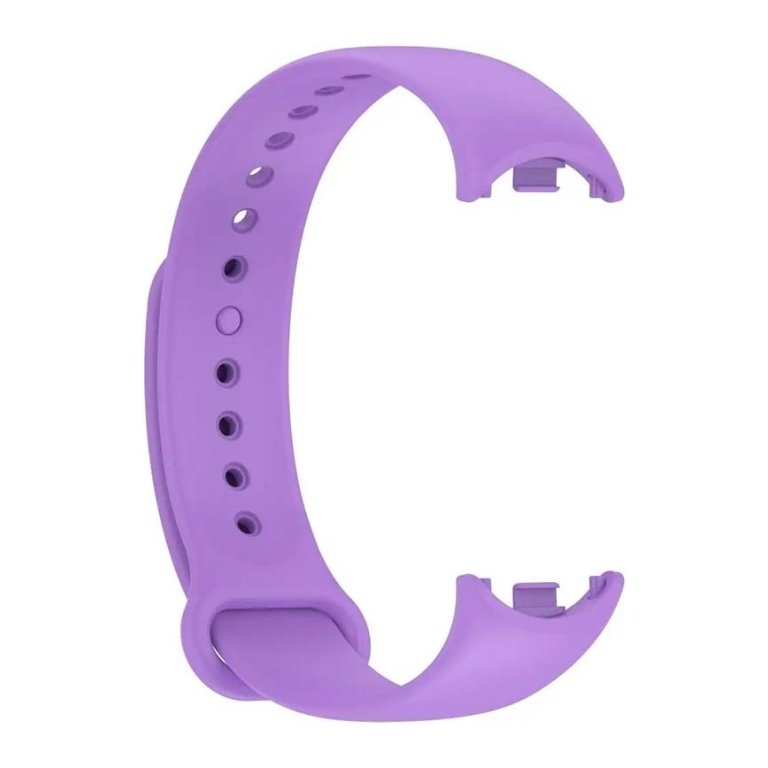 Pulseira Xiaomi Mi Smart Band 10 / Mi Smart Band 9 / Mi Smart Band 8 Silicone Roxo
