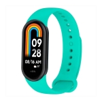 Pulseira Xiaomi Mi Smart Band 10 / Mi Smart Band 9 / Mi Smart Band 8 Silicone Turquesa